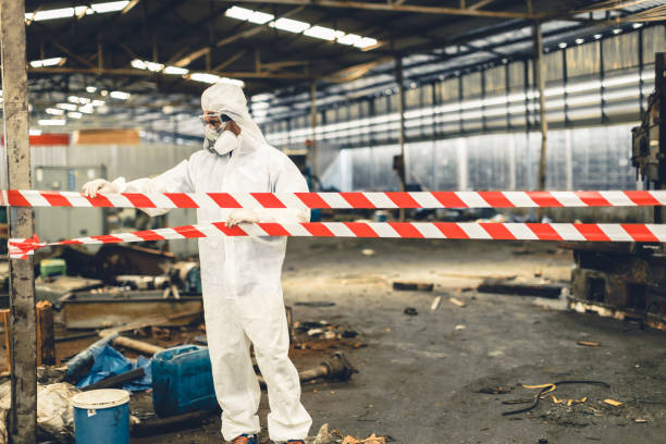 Professional Crime Scene Cleanup technician working in Balaton, MN